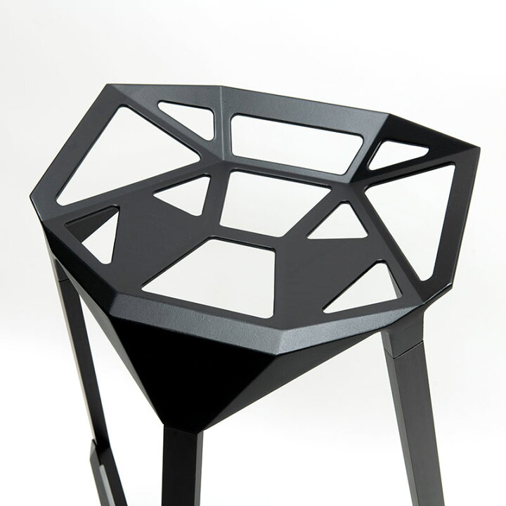 楽天市場】マジス スツールワン ブラック 座面高67cm MAGIS STOOL_ONE 