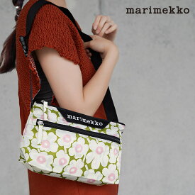 マリメッコ ショルダーバッグ S ウニッコ ライトイエロー×グリーン×ライトピンク marimekko Neat Crossbody Unikko S おしゃれ 緑 NeatBag 送料無料