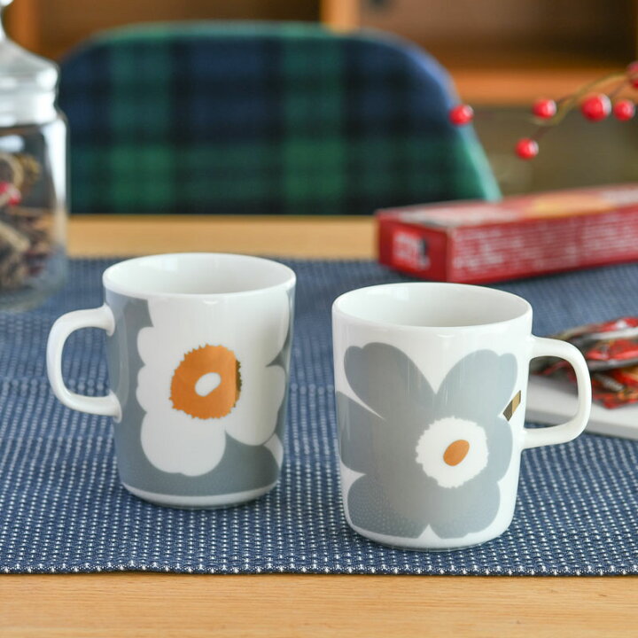 マリメッコ 食器 はかない Unikko 60th Anniversary マグカップセット 