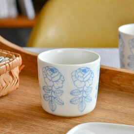 マリメッコ 日本限定 ラテマグ 1個 200ml 【単品】 ヴィヒキルース ライトブルー marimekko Vihkiruusu コーヒーカップ ハンドルなし おしゃれ かわいい 人気 送料無料