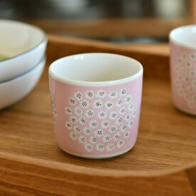 マリメッコ 日本限定 ラテマグ 1個 200ml プケッティ ライトピンク×ココア【単品】 marimekko PUKETTI ピンク ブラウン おしゃれ かわいい 大人気 送料無料