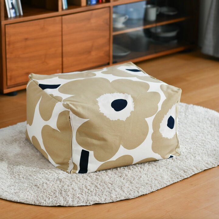 楽天市場】マリメッコ クッション ウニッコ 55cm PUFFI ビッグ 