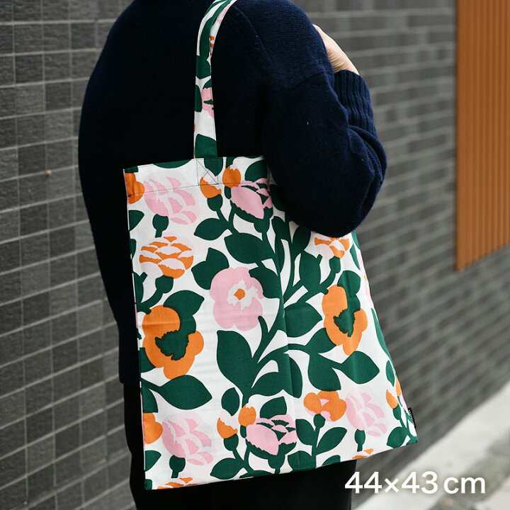 楽天市場】【セール40%OFF】 マリメッコ トートバッグ 44×43cm ピエニ 