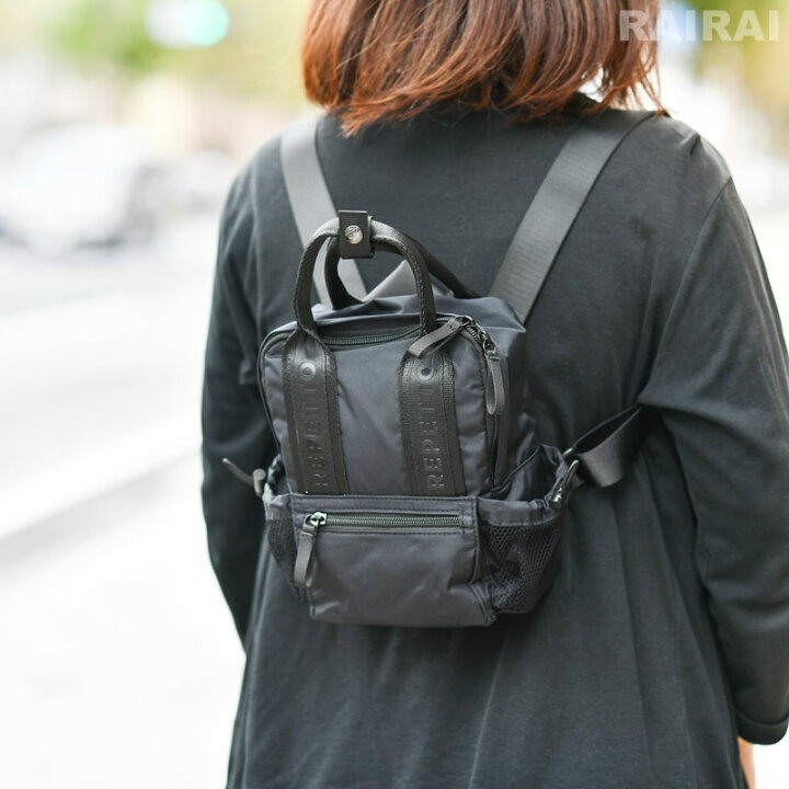 楽天市場】レペット バッグ プチ アダージュ ブラック 黒 repetto 