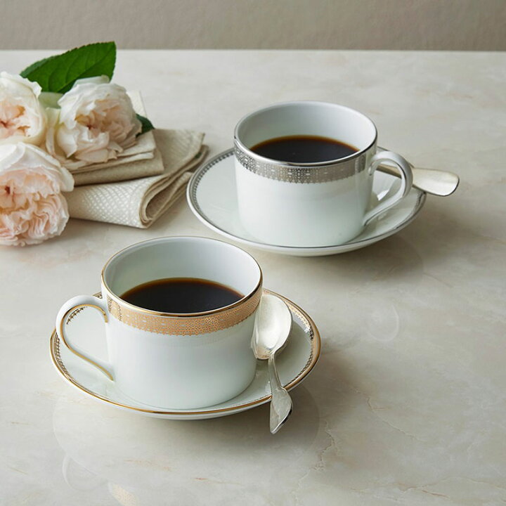 楽天市場】【紅茶セット付き】 ウェッジウッド ヴェラ レース ティー 