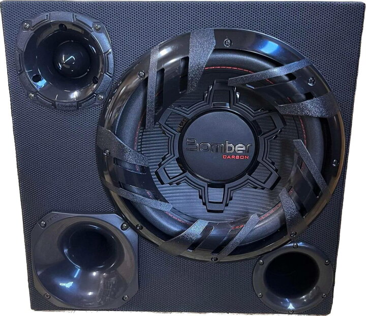 楽天市場】Bomberボンバー バスレフ 3WAY ボックス 12インチスピーカー 