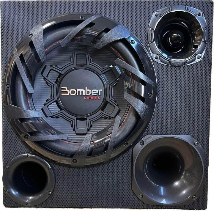 楽天市場】Bomberボンバー バスレフ 3WAY ボックス 12インチスピーカー 