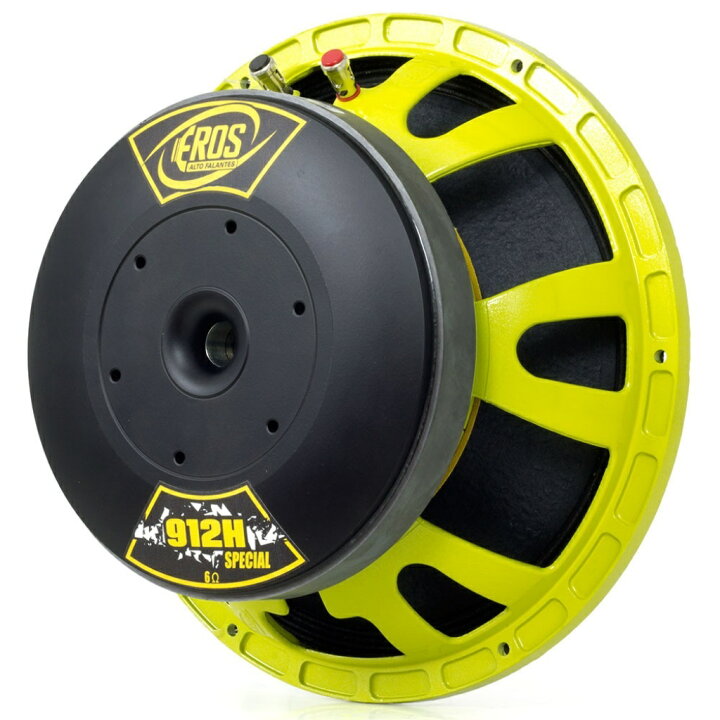 楽天市場】EROS E-912H ミッドレンジ スピーカー 12インチ 6Ω 1800W 