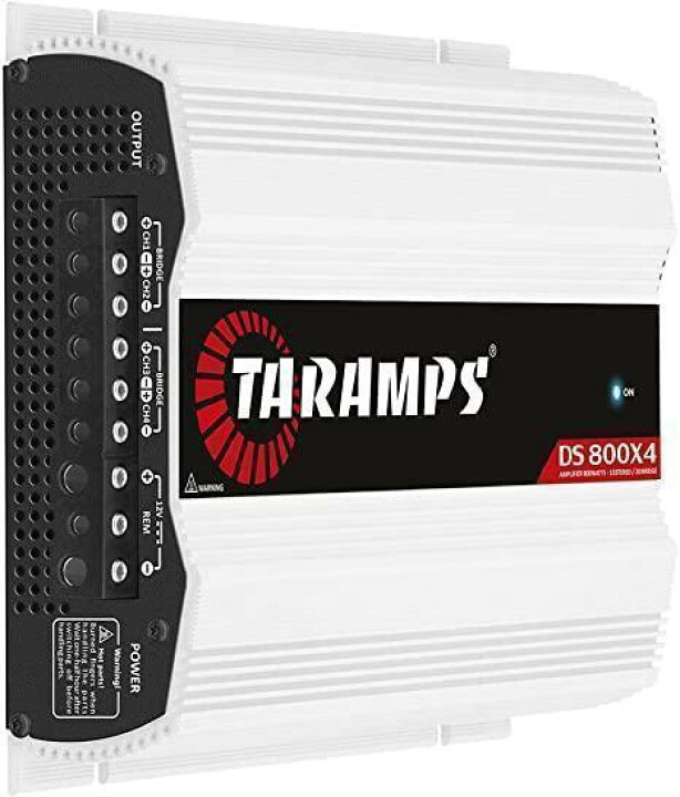楽天市場】TARAMPS タランプス DS800X4 - 4チャンネル カーオーディオ 
