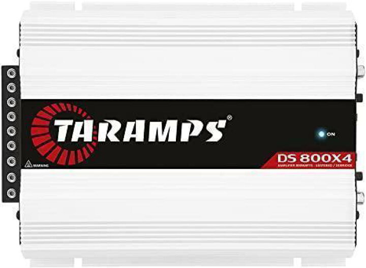 楽天市場】TARAMPS タランプス DS800X4 - 4チャンネル カーオーディオ 