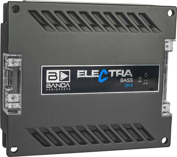 楽天市場】Bandaバンダ アンプ 3000W ELECTRA BASS 3K4 4Ω カー 