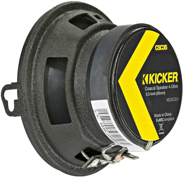 楽天市場】「日本正規品」KICKER/キッカー 46 CSC354 8.9cm 同軸 