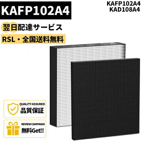 【品番：KAFP102A4】ダイキン 空気清浄機 用 フィルター KAFP102A4 集じんフィルター KAD108A4 脱臭フィルター ck70z mck704a mck70y 加湿空気清浄機フィルター mck70yks mck70y 集じんフィルター 互換品