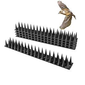 シダーエイト 鳥よけグッズ すずめ 鳩よけ ツバメ 対策 猫よけ とげマット 害獣除け ベランダ 軒下用 とげシート 14枚セット 鳥除け ハト 猫 犬 野良猫 自由カット 優れた耐久性 フン害防止 屋上 手すり 防鳥防獣マット