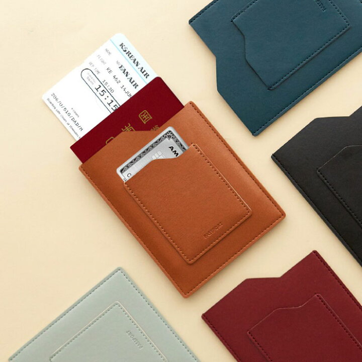 楽天市場 パスポートケース パスポートカバー パスポート入れ おしゃれ かわいい シンプル Funnymade Passport Wallet 便利 航空券 カード まとめて すぐ入れてすぐ取り出す 空港 旅行 海外旅行 機内 簡単 使いやすい Cee Cloud Shop