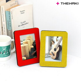 フォトフレーム 2判 フェルト 写真立て 壁掛け 置き おしゃれ インテリア 北欧 飾り THEHAKI FELT SANDWICH PHOTO FRAME 3X5 掛け置き兼用 かわいい 横 縦 写真 フォト プレゼント シンプル 軽量 ナチュラル 両面テープでかける スタンド 旅行 思い出