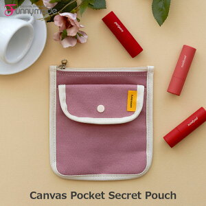 Funnymade Canvas Pocket Secret Pouch ivL ivL |[` pi ivL[ [ 킢 [|[` Vv spi gxpi o 