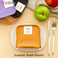 Funnymade Canvas Toast Pouch ナプキン入れ ナプキン ポーチ 生理用品 ナプキン収納 小物収納 かわいい …