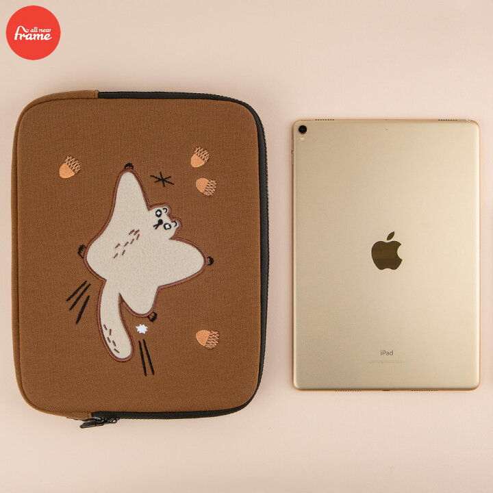 楽天市場 タブレットポーチ Ipad 対応 タブレット ケース カバー 収納バッグ 手帳 オフィス かわいい All New Frame 刺繍 Pocket Pc Pouch モモンガ Ipad ケース Cee Cloud Shop