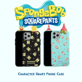 【並行輸入品】スマホケース SpongeBob Figure Color Jelly Case iphone xs iphone8 iphone SE (第2世代) iPhone11 iPhone 12ケース スポンジ・ボブ パトリック フィギュア付き ソフトケース かわいい ユニーク 立体 キャラクター 韓国 おしゃれ