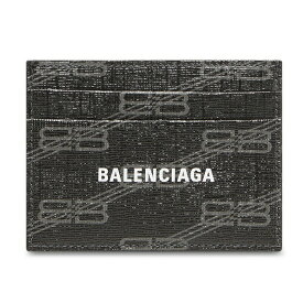 バレンシアガ BALENCIAGA 2024春夏 メンズ SIGNATURE カードホルダー BB MONOGRAM【ブラック 】【送料無料】【正規品】