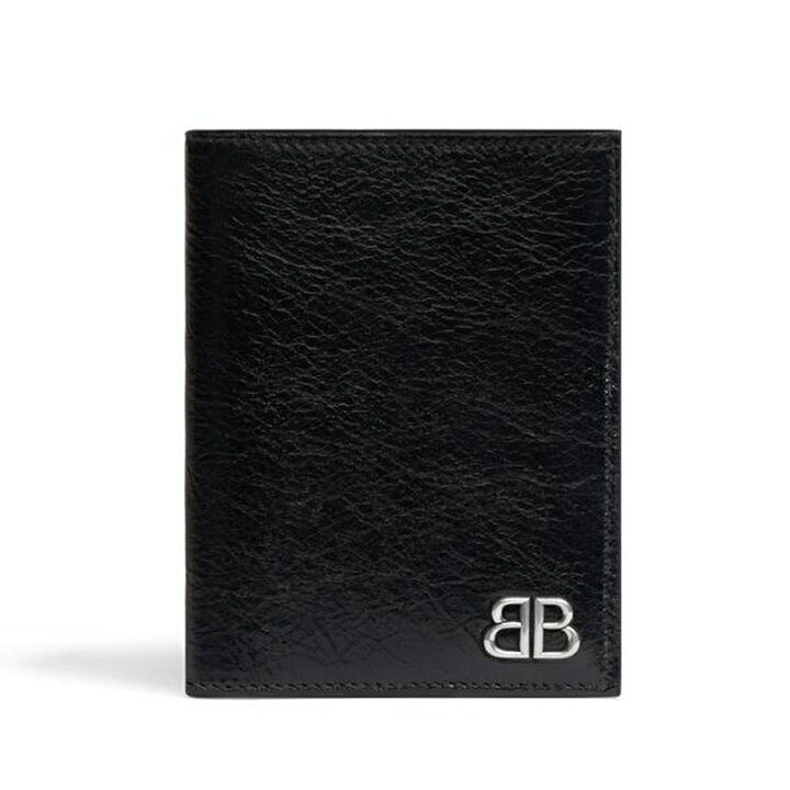 バレンシアガ BALENCIAGA メンズ MONACO ミニウォレット【ブラック 
