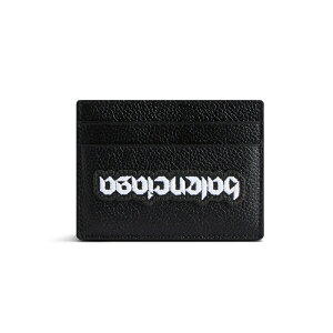 バレンシアガ BALENCIAGA メンズ CASH カードホルダー【ブラック 】【送料無料】【正規品】