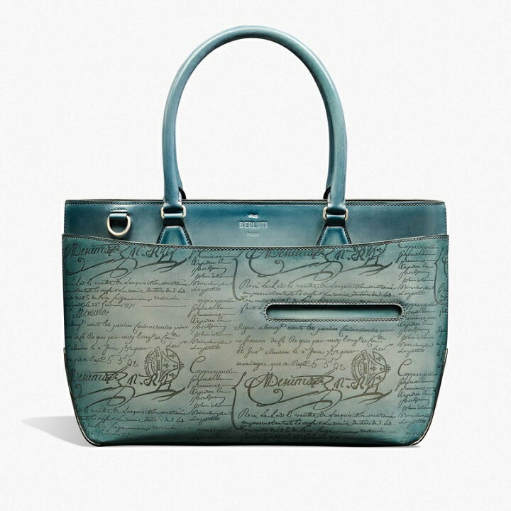 楽天市場】ベルルッティ Berluti トゥジュール ミニ スクリットレザー トートバッグ【stone denim 】【送料無料】【正規品】 : ブランドバッグ・雑貨CELEBRITY ベルルッティ 未使用品 トゥジュールミニ ネオ スクリット レザー トートバッグ グレー パティーヌ ライトアルミニオ BERLUTI