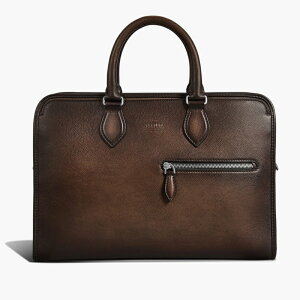 �x�����b�e�B Berluti �A���W���[�� �~�j ���U�[ �u���[�t�P�[�X�ysoft brown �z�y���������z�y���K�i�z