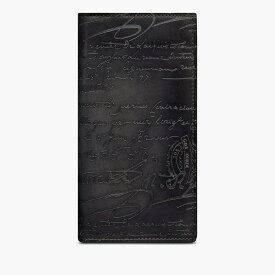 ベルルッティ Berluti サンタル スクリットレザー ジップロングウォレット 財布【nero grigio 】【送料無料】【正規品】
