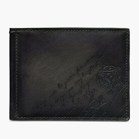 ベルルッティ Berluti フィギュア スクリットレザー コンパクトウォレット 財布【nero grigio 】【送料無料】【正規品】