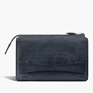 �x�����b�e�B Berluti �e���V�I �X�N���b�g���U�[ �|�[�`�yindigo denim �z�y���������z�y���K�i�z