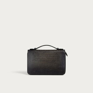 �x�����b�e�B Berluti �C�^�E�o ���C�h �O���f�B�A���g �W�b�v�|�[�`�ygrey flanel �z�y���������z�y���K�i�z