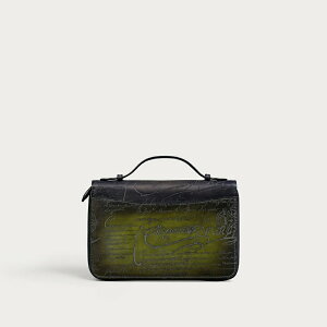 �x�����b�e�B Berluti �C�^�E�o ���C�h �O���f�B�A���g �}�L�V�E�H���b�g ���z�ynero grigio & nero caviar �z�y���������z�y���K�i�z
