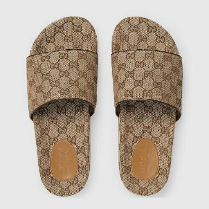 楽天市場】グッチ GUCCI メンズ GGキャンバス メンズ スライドサンダル 