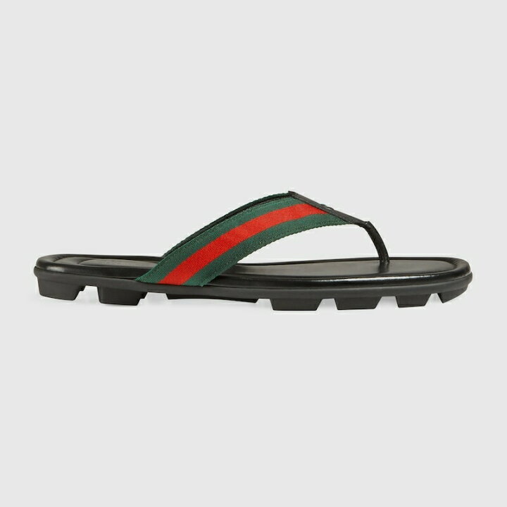 楽天市場】グッチ GUCCI メンズ ウェブ＆レザー トング サンダル429362 