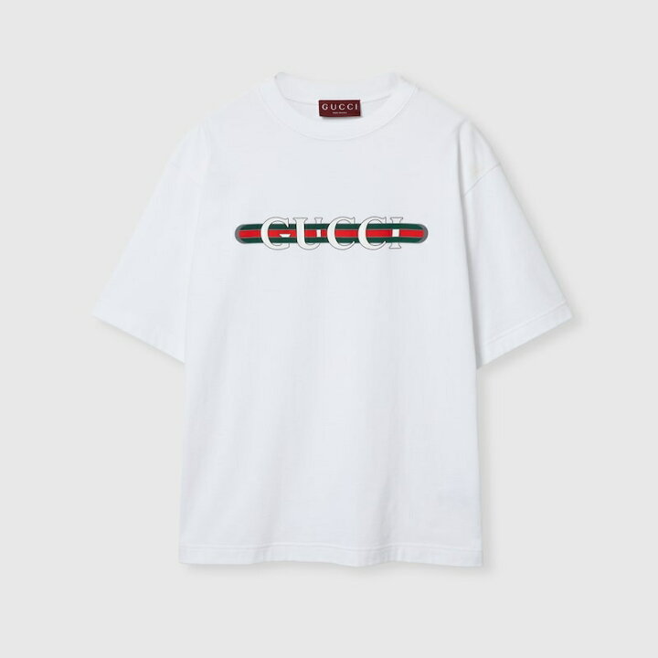 楽天市場】グッチ GUCCI メンズ プリント コットンジャージー Tシャツ 
