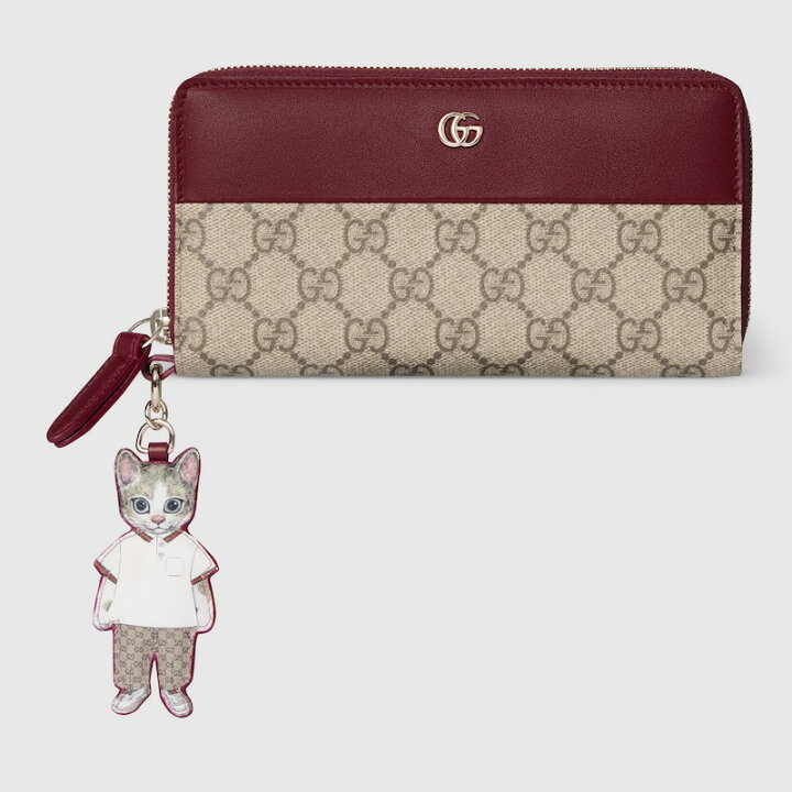 楽天市場】グッチ GUCCI レディース ヒグチユウコ バイカラー ジップ 