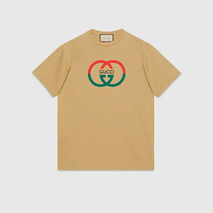 楽天市場】グッチ GUCCI メンズ プリント コットンジャージー Tシャツ