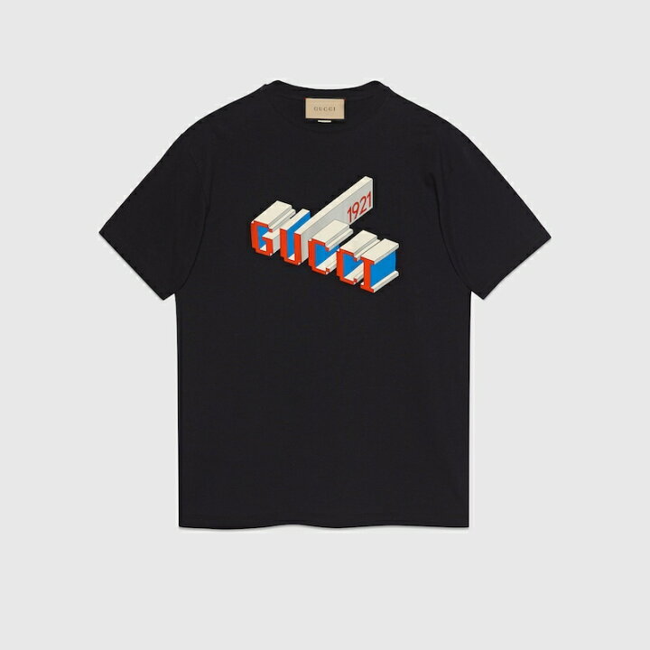 楽天市場】グッチ GUCCI メンズ コットンジャージー Tシャツ771758 