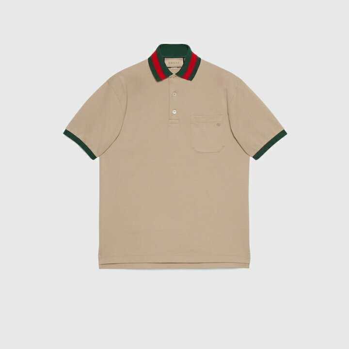 楽天市場】グッチ GUCCI メンズ ウェブ ストライプ カラー（襟）付き 