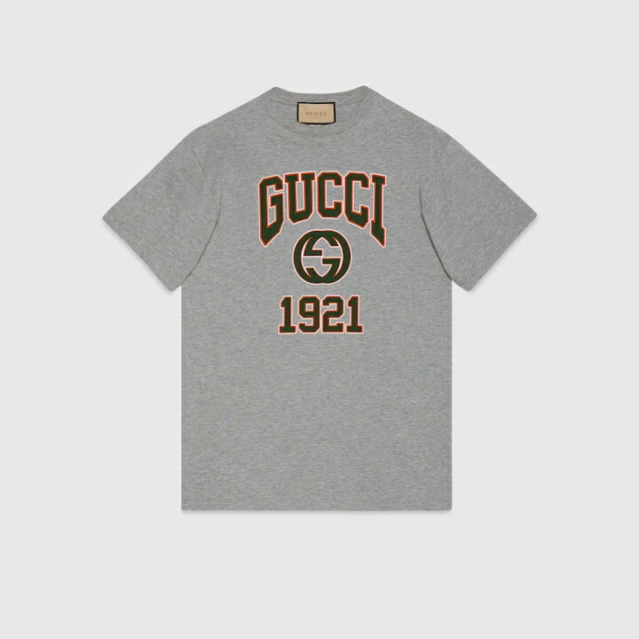 楽天市場】グッチ GUCCI メンズ プリント コットンジャージー Tシャツ 