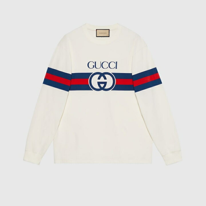 楽天市場】グッチ GUCCI メンズ インターロッキングG コットン Tシャツ 