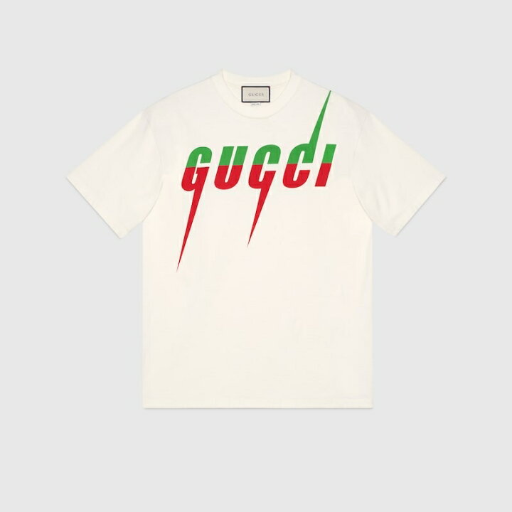 楽天市場】グッチ GUCCI メンズ ブレード プリント Tシャツ565806 