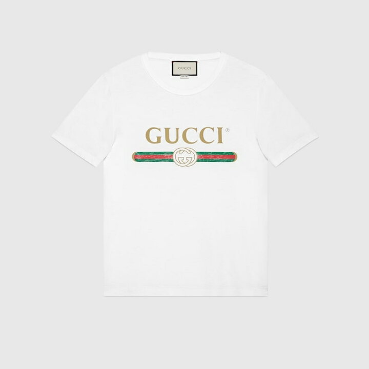 楽天市場】グッチ GUCCI メンズ ロゴ ウォッシュドオーバーサイズ T 
