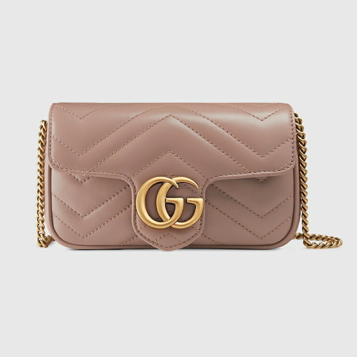 楽天市場】グッチ GUCCI レディース GGマーモント キルティングレザー