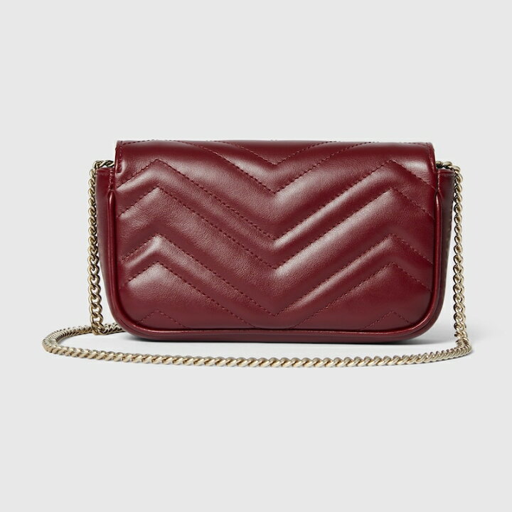 楽天市場】グッチ GUCCI レディース GGマーモント スーパーミニバッグ  