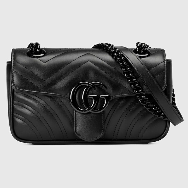 楽天市場】グッチ GUCCI レディース GGマーモント キルティング ミニ 