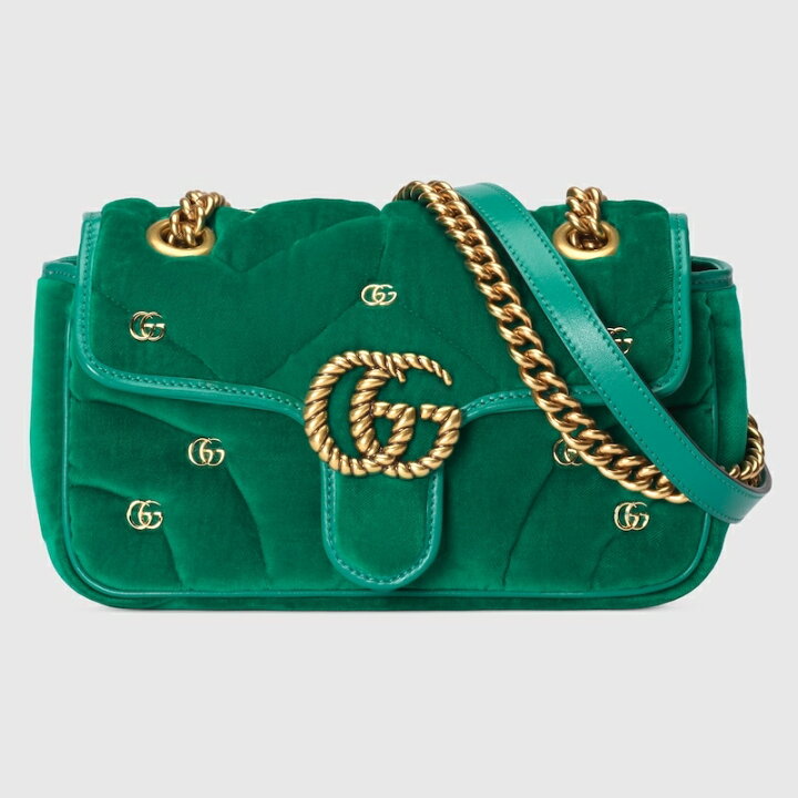 楽天市場】グッチ GUCCI レディース GGマーモント ミニ ショルダー 