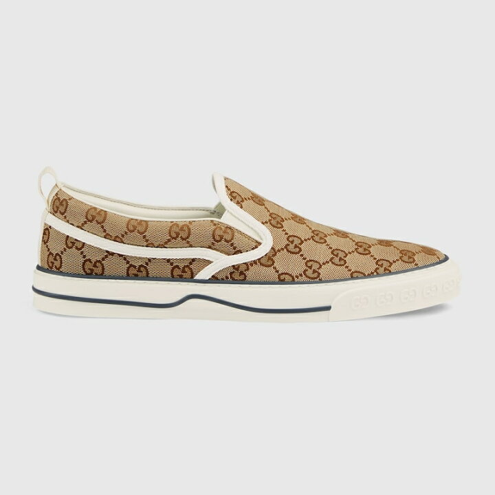 楽天市場】グッチ GUCCI メンズ グッチ テニス 1977 スリッポン  